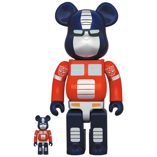 BE@RBRICK OPTIMUS PRIME 100％ & 400％