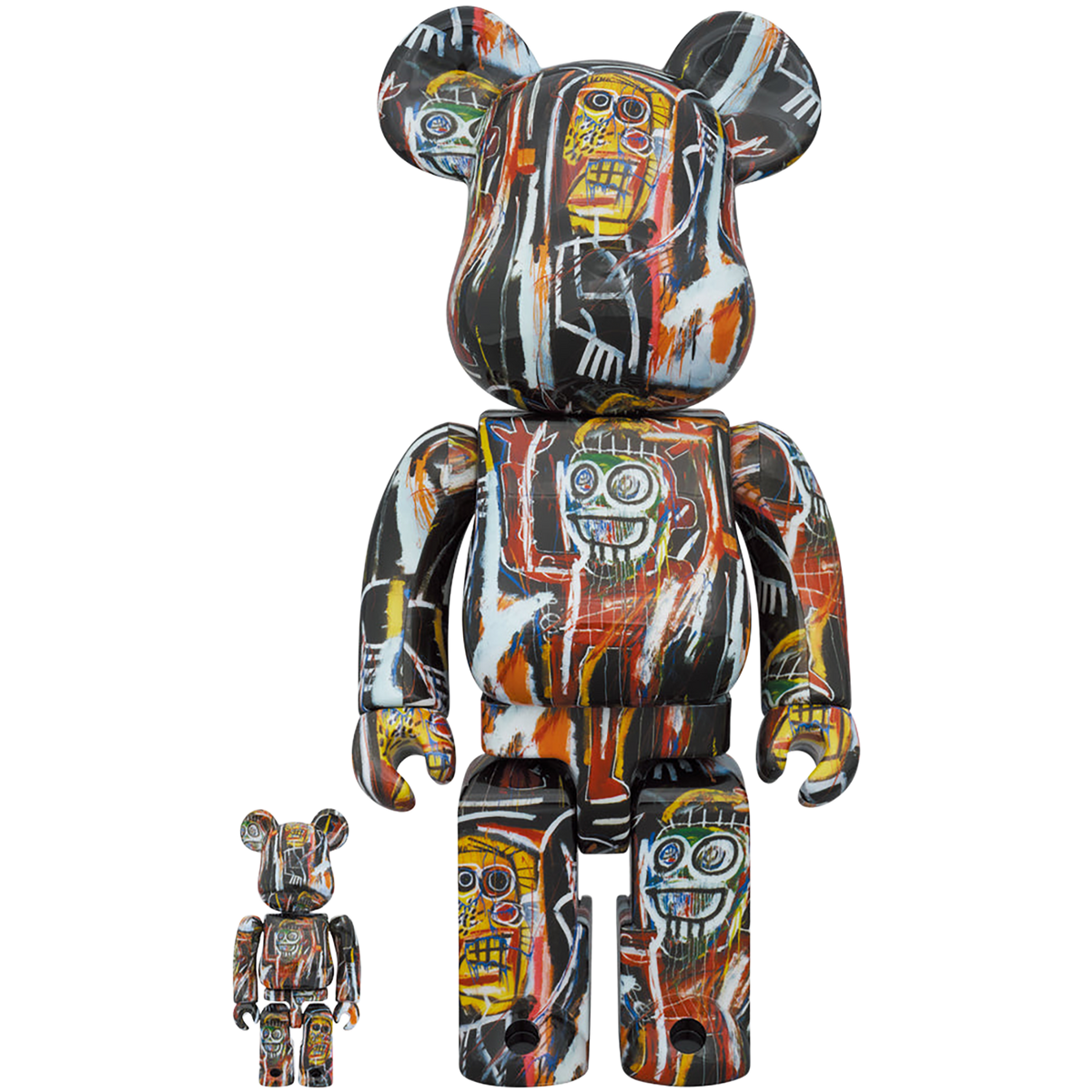 BE@RBRICK JEAN-MICHEL BASQUIAT #11 100％ & 400％《Planned to be shipped in late January 2024 / Order period is until August 10》