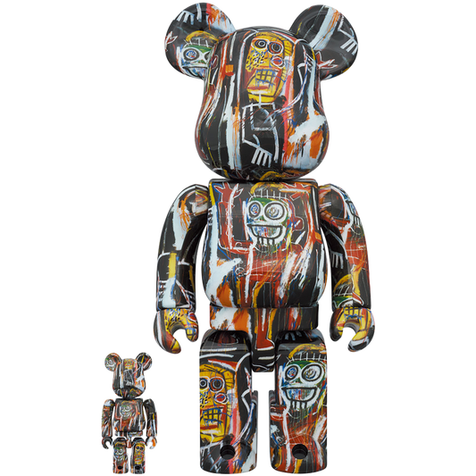 BE@RBRICK JEAN-MICHEL BASQUIAT #11 100％ & 400％《Planned to be shipped in late January 2024 / Order period is until August 10》