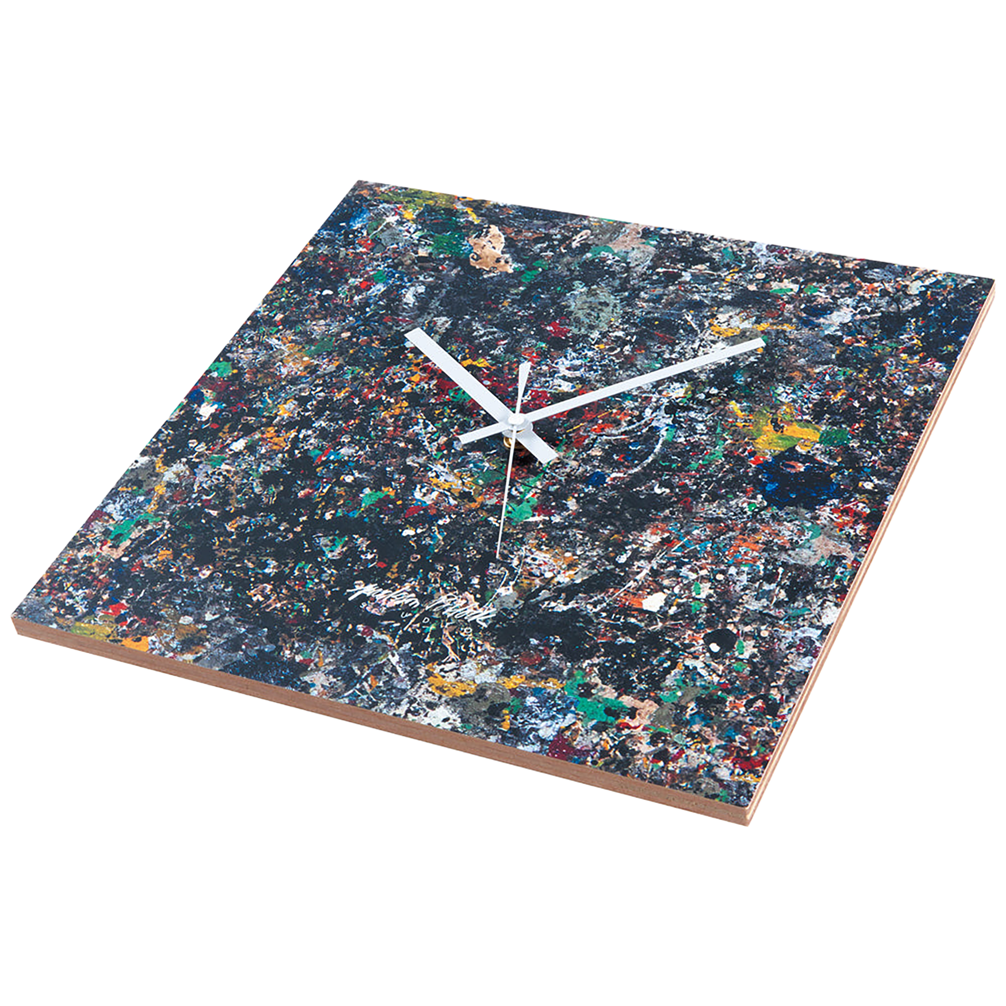 WALL CLOCK "Jackson Pollock Studio 03" made by KARIMOKU