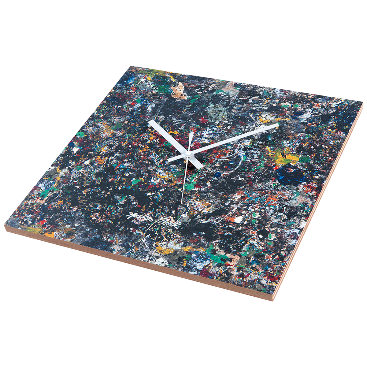 WALL CLOCK "Jackson Pollock Studio 03" made by KARIMOKU
