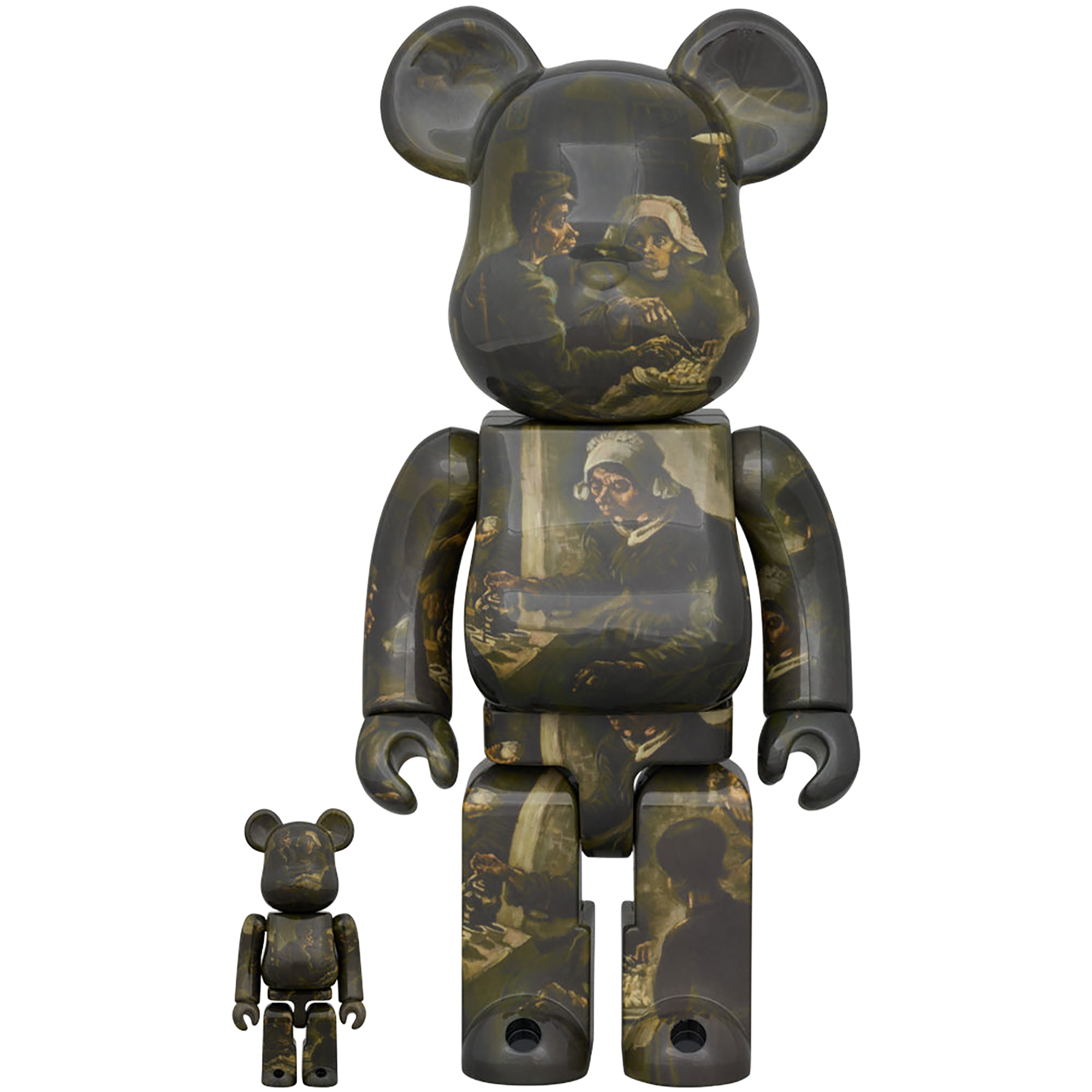 BE@RBRICK × Van Gogh Museum The Potato Eaters 100％ & 400％