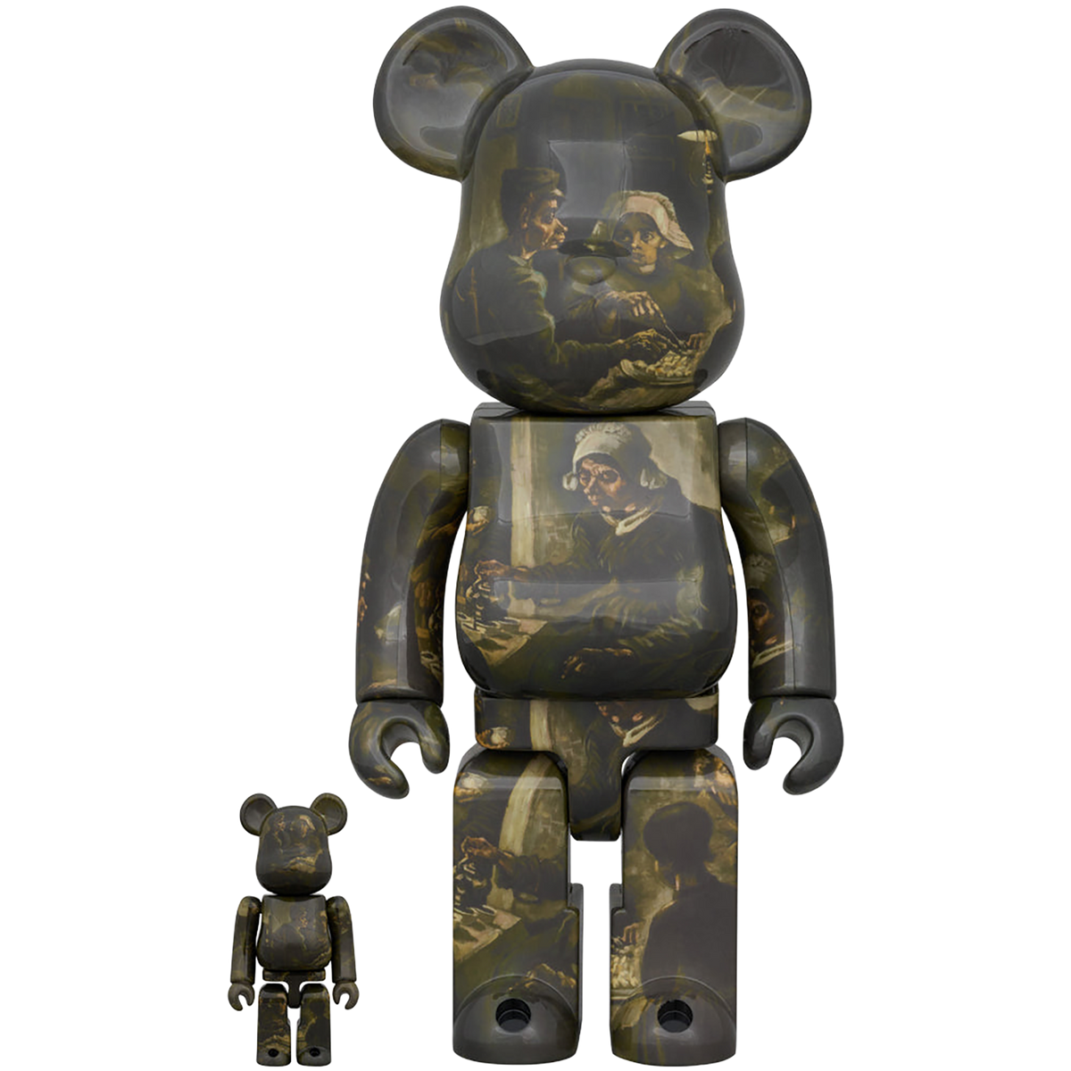 BE@RBRICK × Van Gogh Museum The Potato Eaters 100％ & 400％