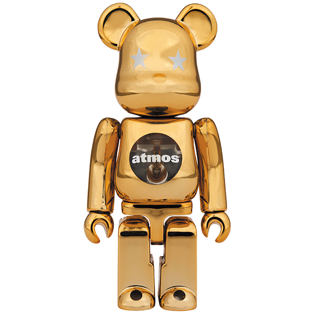BE@RBRICK atmos GOLD CHROME 100％ & 400％