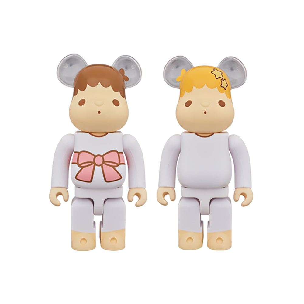 BE@RBRICK Little Twin Stars キキ & ララ セット 400％（レトロカラーVer.） 2 PACK_0