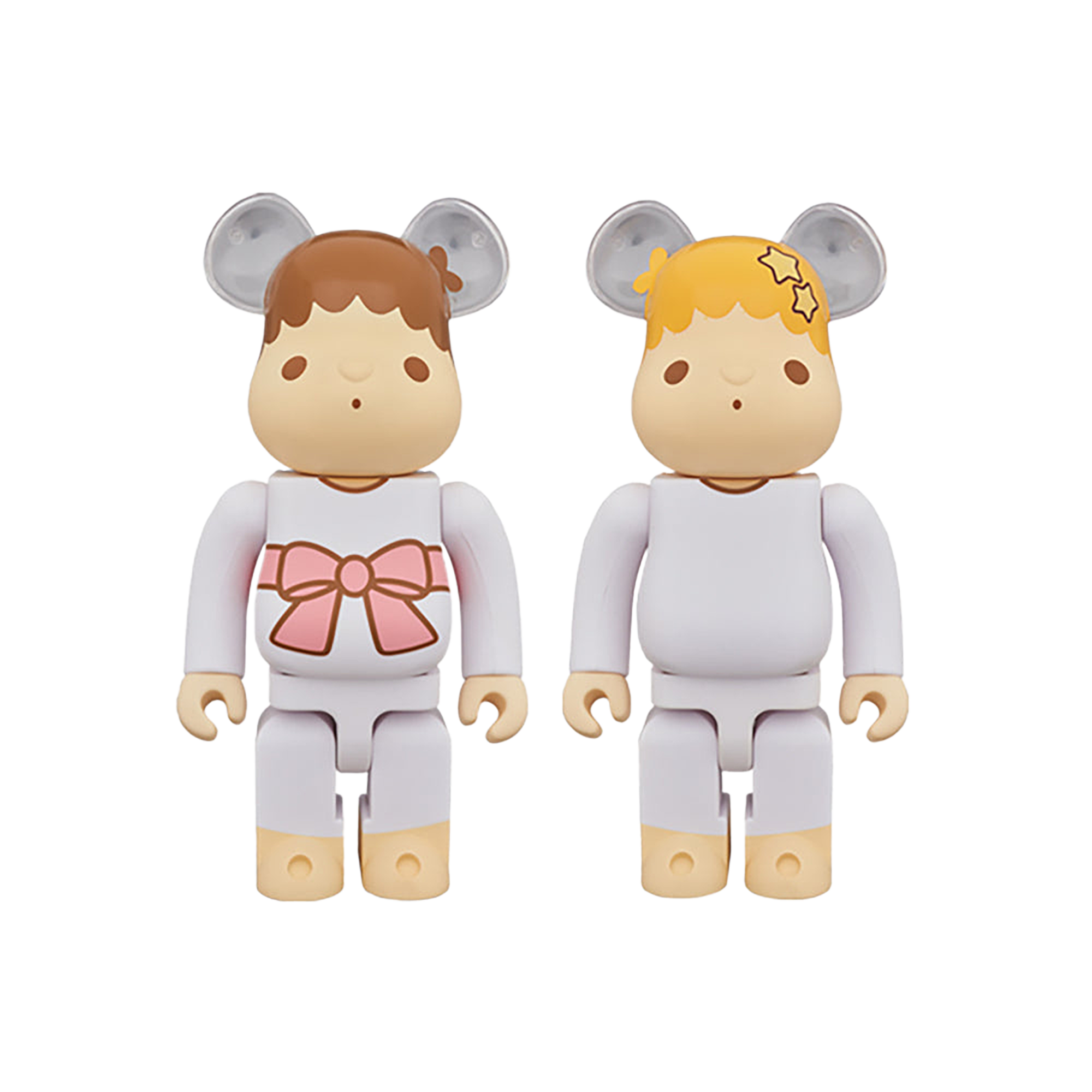 BE@RBRICK Little Twin Stars キキ & ララ セット 400％（レトロカラーVer.） 2 PACK