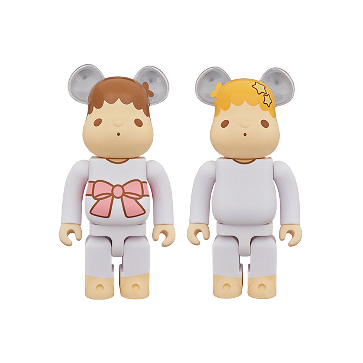 BE@RBRICK Little Twin Stars キキ & ララ セット 400％（レトロカラーVer.） 2 PACK
