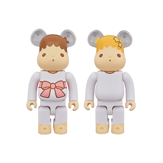 BE@RBRICK Little Twin Stars キキ & ララ セット 400％（レトロカラーVer.） 2 PACK