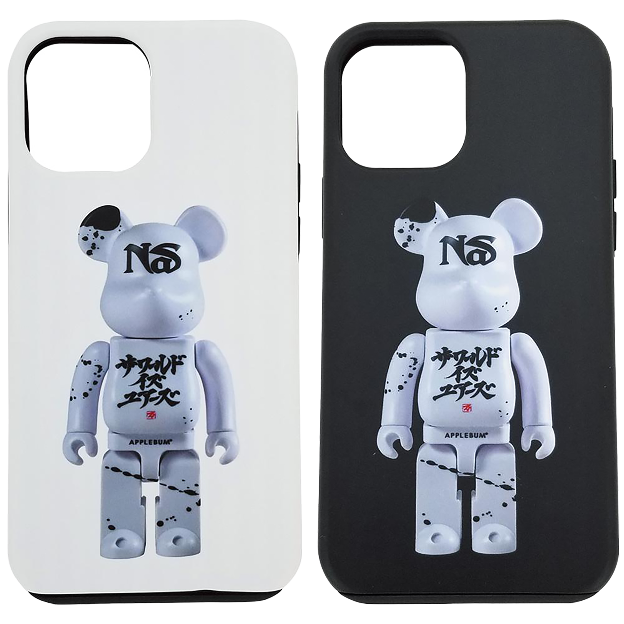 BE@RBRICK × NAS × APPLEBUM iPhone 保护壳 12/12 Pro