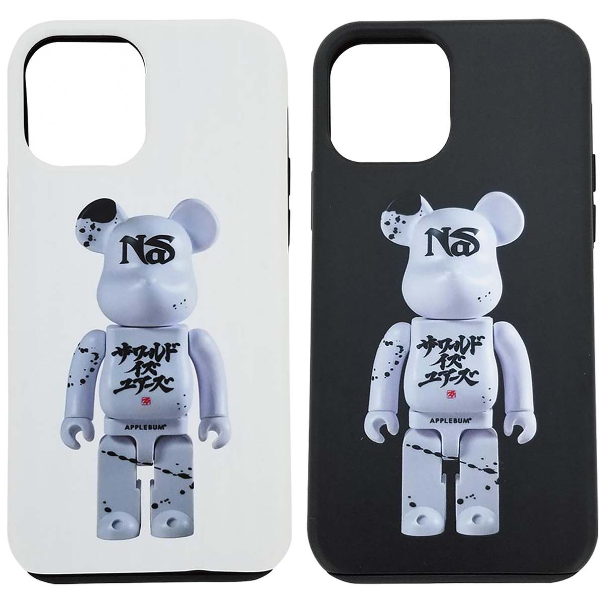 BE@RBRICK × NAS × APPLEBUM iPhone 保护壳 12/12 Pro