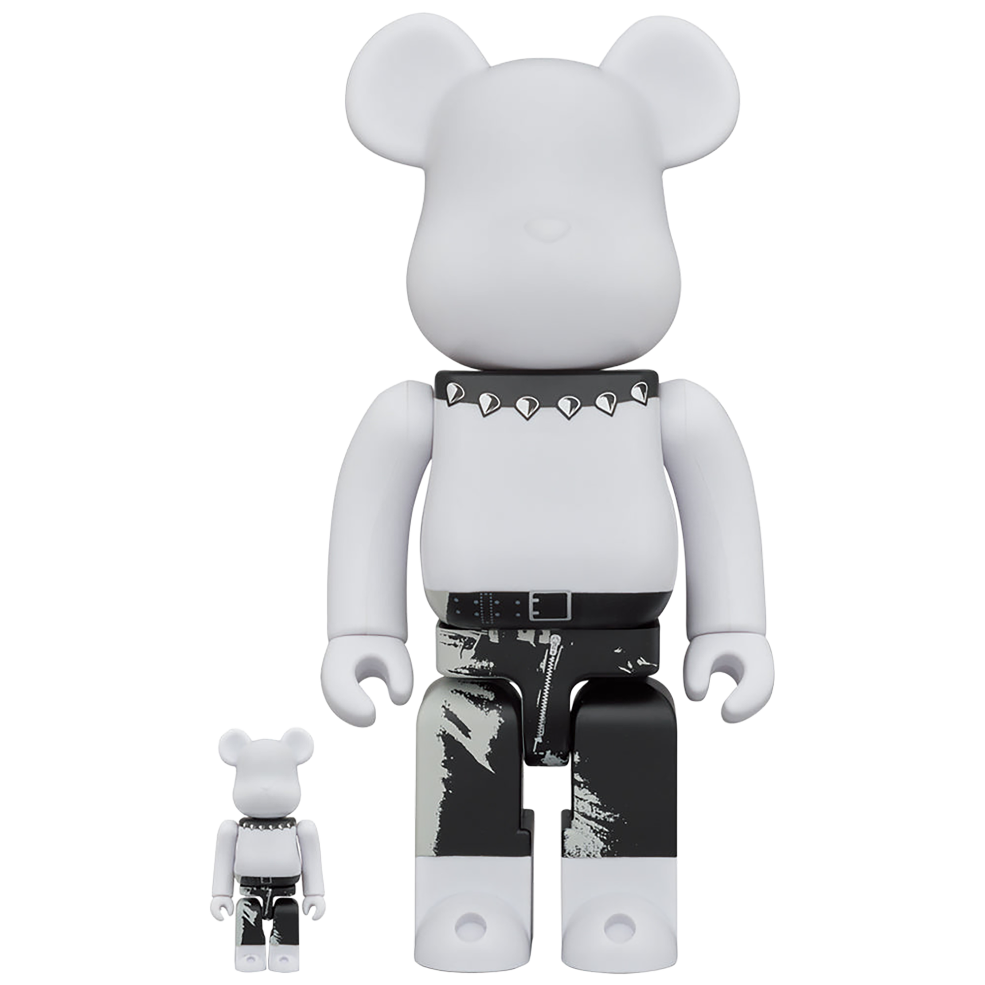 BE@RBRICK The Rolling Stones "Sticky Fingers" Design Ver. 100％ & 400％