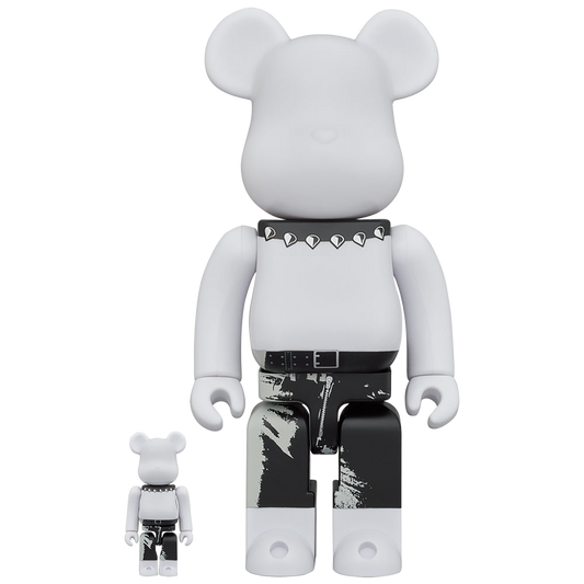 BE@RBRICK 滚石乐队“粘手指”设计版。 100% 和 400%