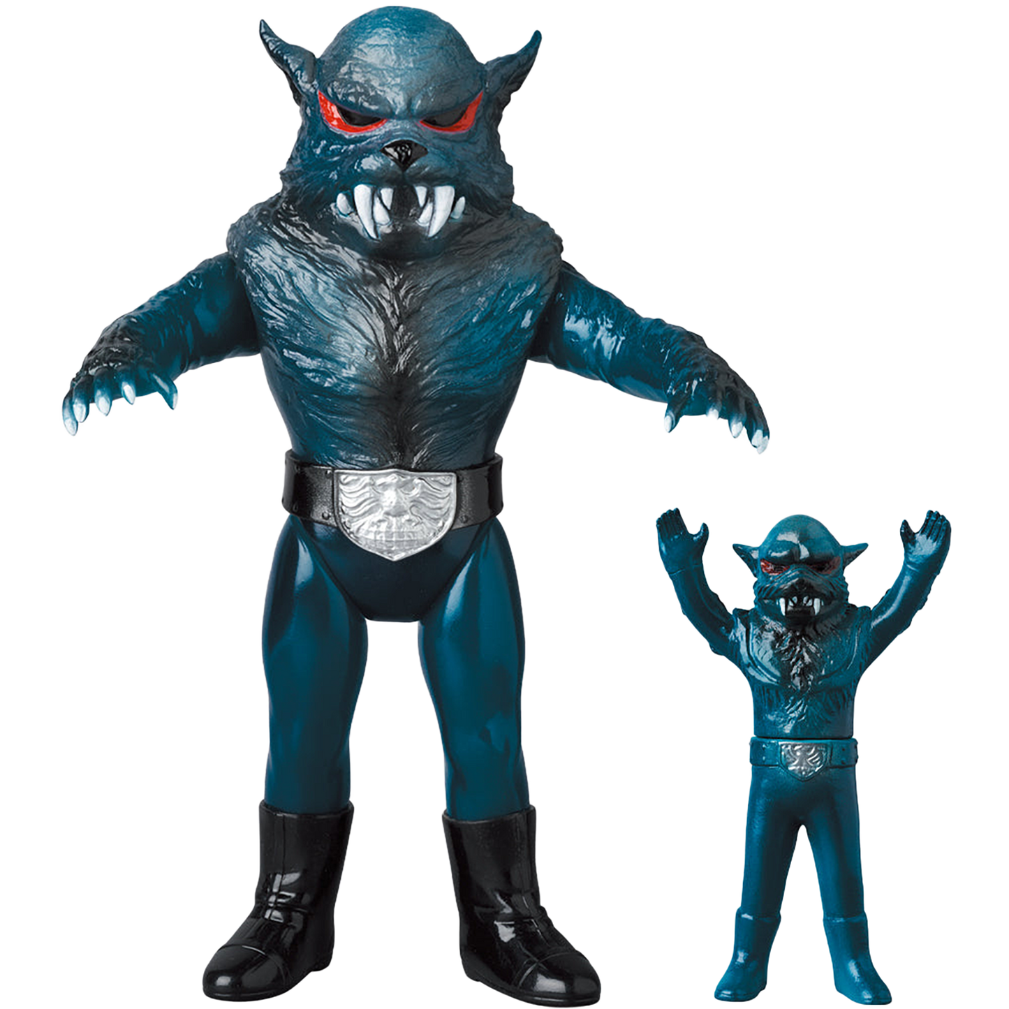 Experiment Ōkami Otoko(New color)＋Mini Sofubi (from Kamen Rider)《Planned to be shipped in late July. 2023 / Order period is until April 30》