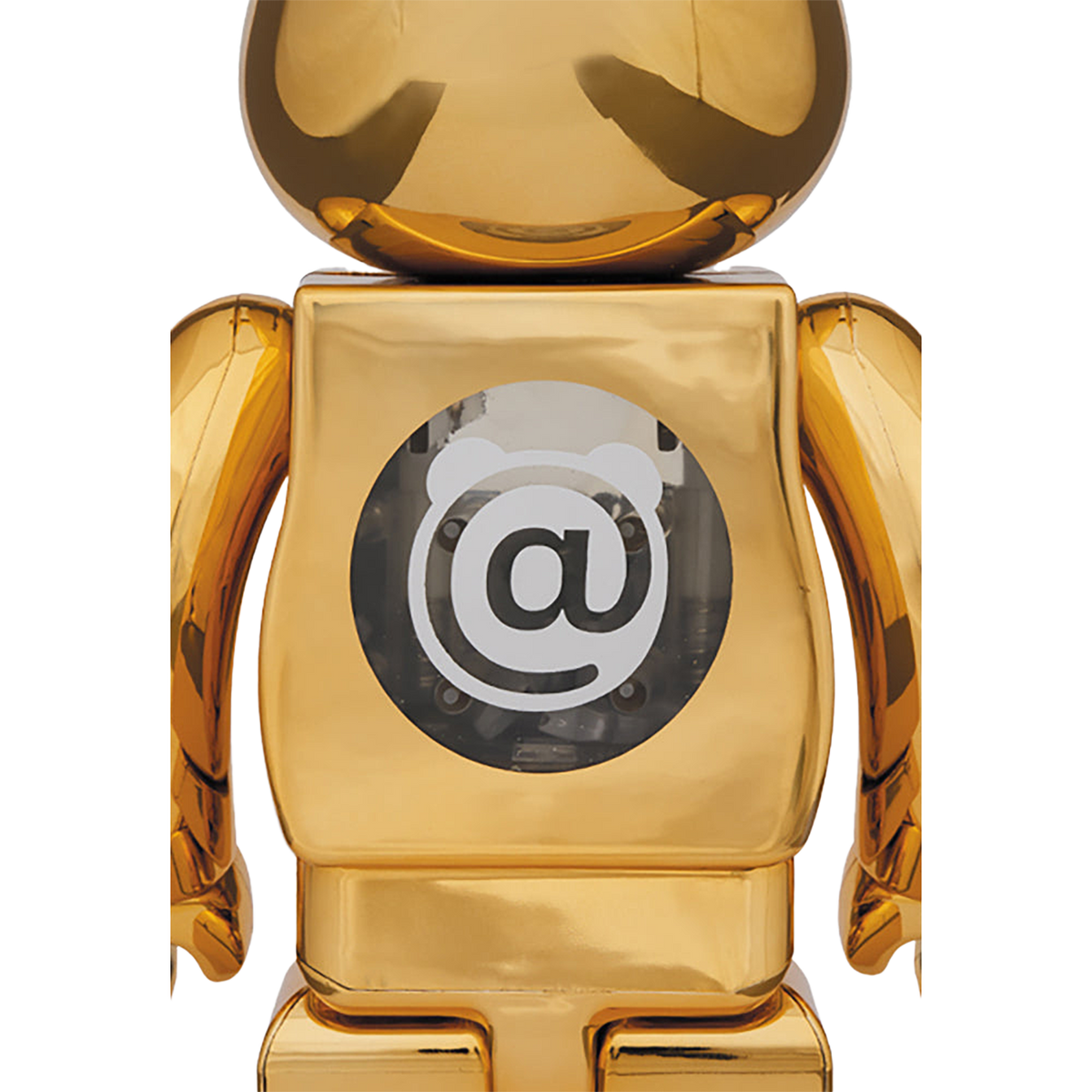 BE@RBRICK atmos GOLD CHROME 100％ & 400％