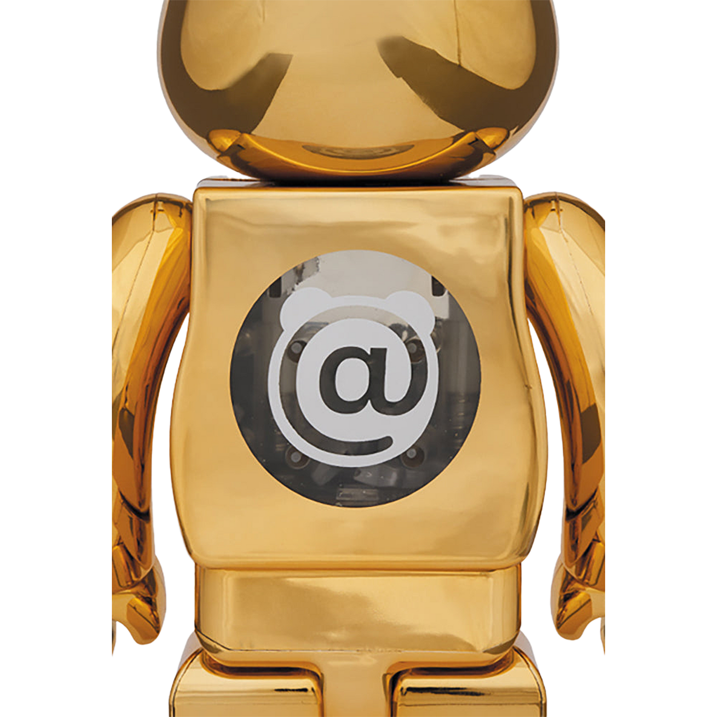 BE@RBRICK atmos GOLD CHROME 100％ & 400％