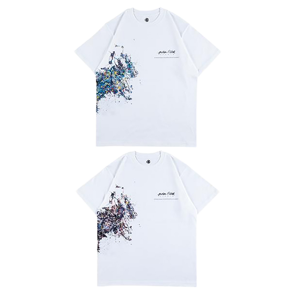 Jackson Pollock Studio(SPLASH) SERIES SIDE Splash TEE