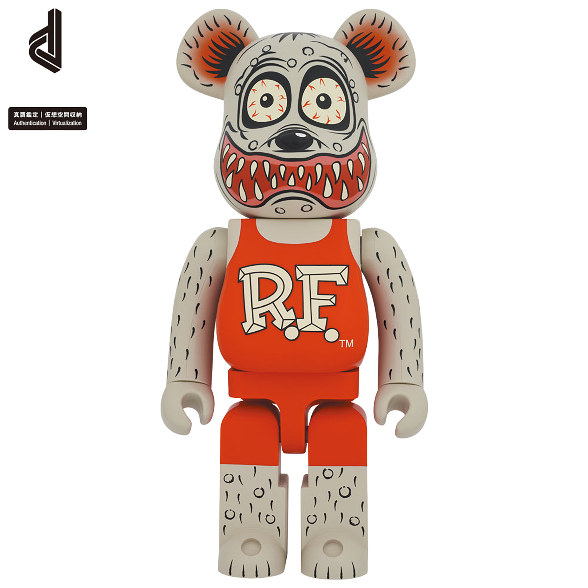 BE@RBRICK RAT FINK GRAY Ver.1000％