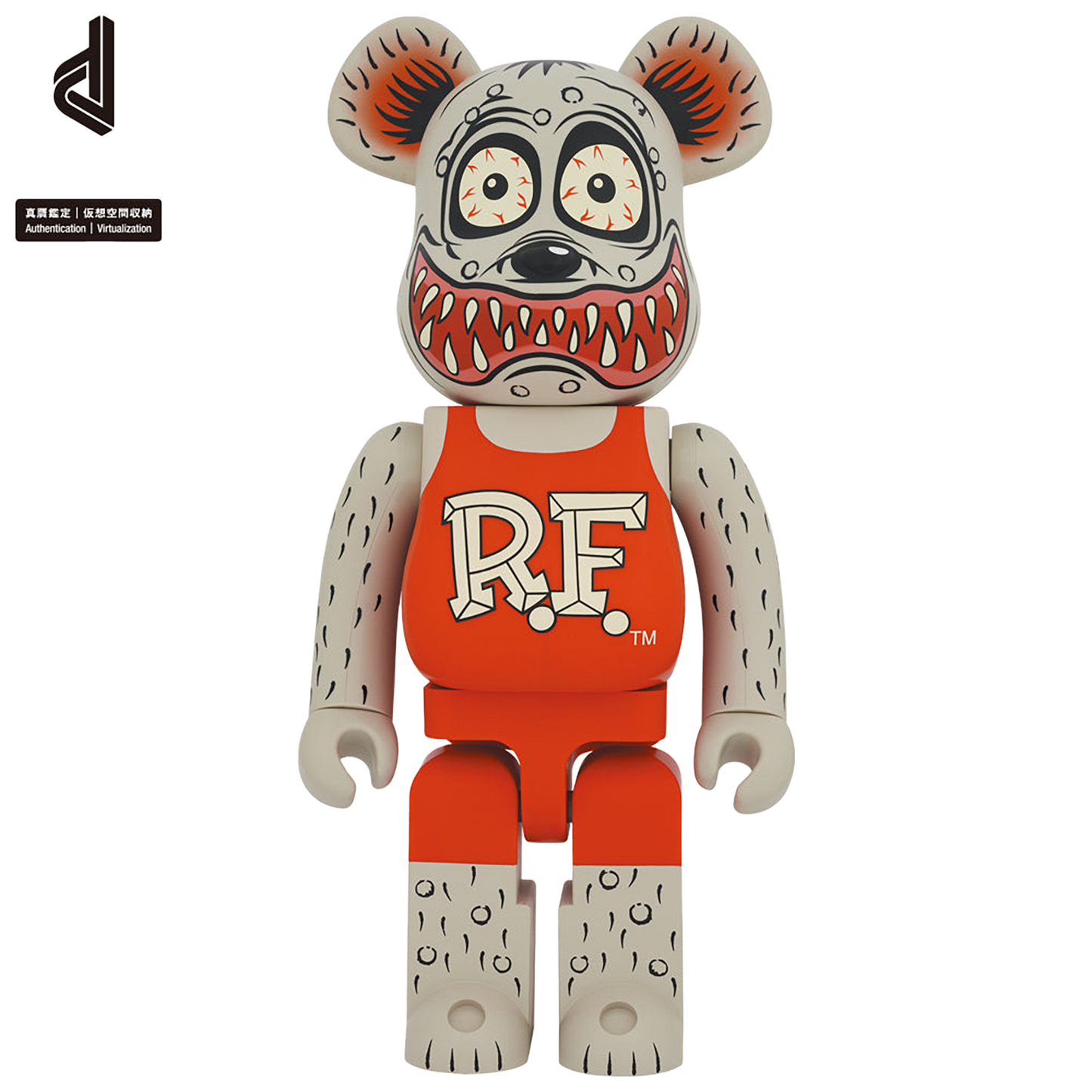 BE@RBRICK RAT FINK GRAY Ver.1000％