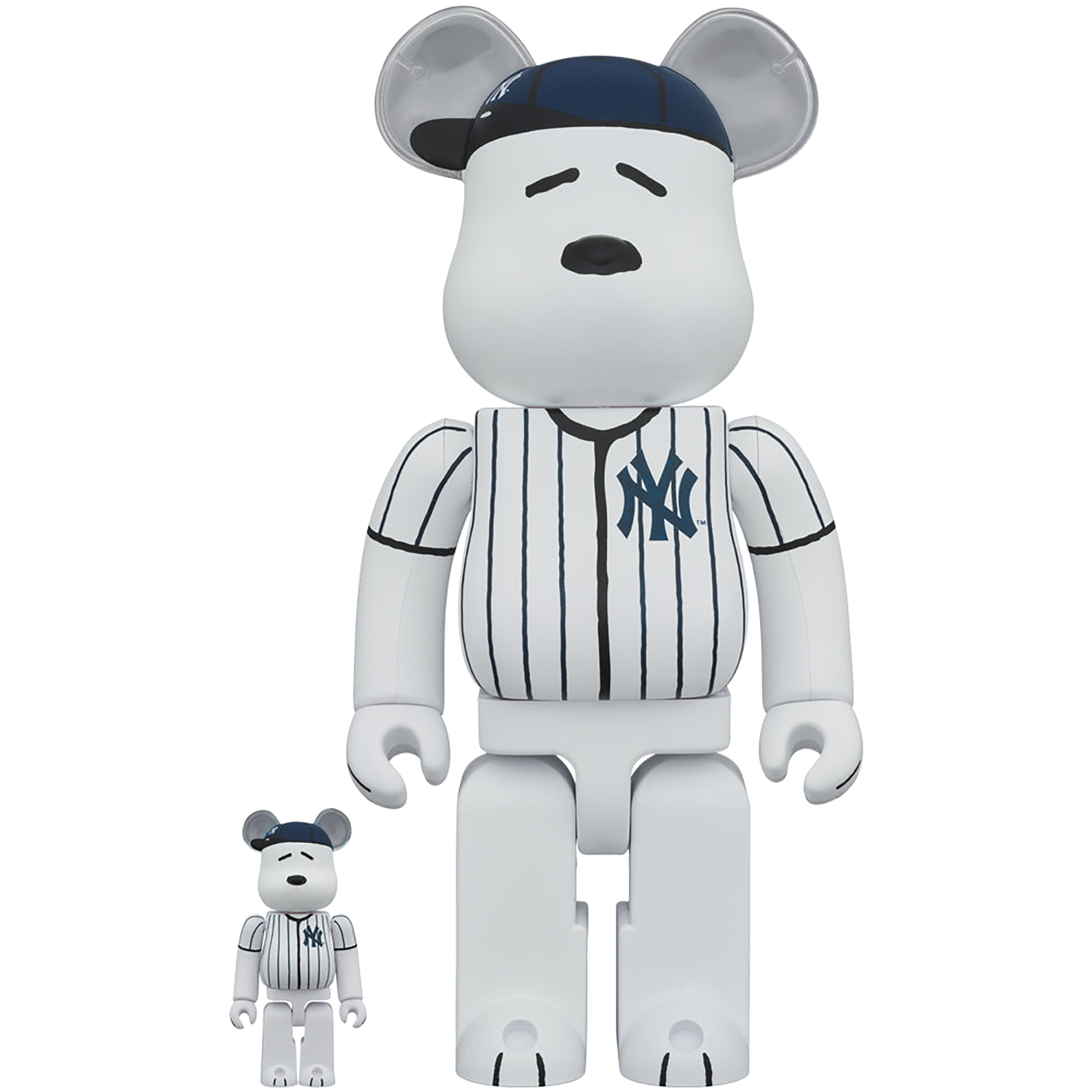 MLB × PEANUTS BE@RBRICK SNOOPY (NEW YORK YANKEES) 100％ & 400％《2023年11月発売・発送予定 受注期間は6月10日まで》