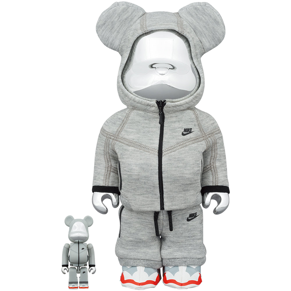 BE@RBRICK NIKE TECH FLEECE N98 100％ & 400％ | MEDICOM TOY