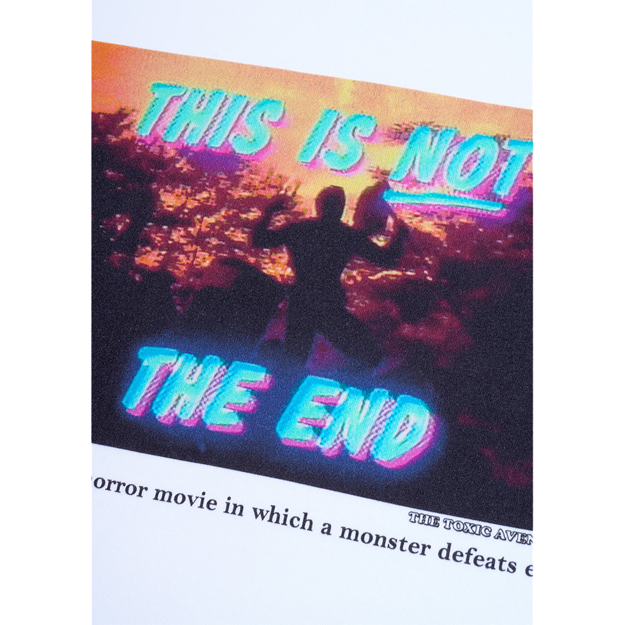 MLE × The Toxic Avenger "NOT ENDING" TEE