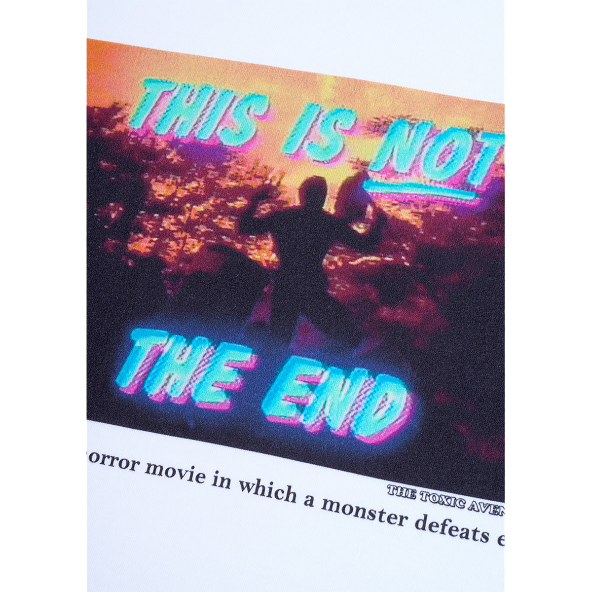 MLE × The Toxic Avenger "NOT ENDING" TEE