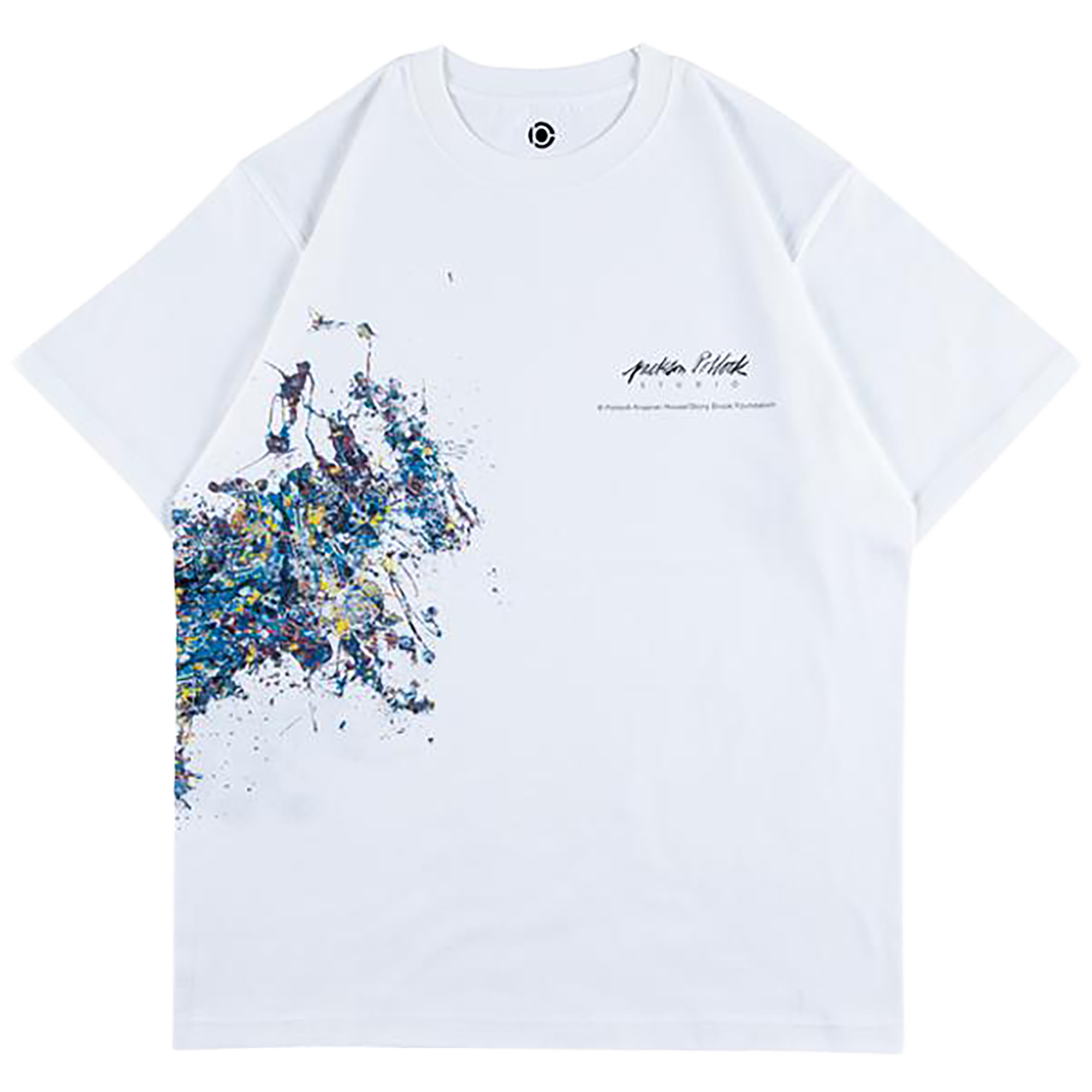 Jackson Pollock Studio(SPLASH) SERIES SIDE Splash TEE