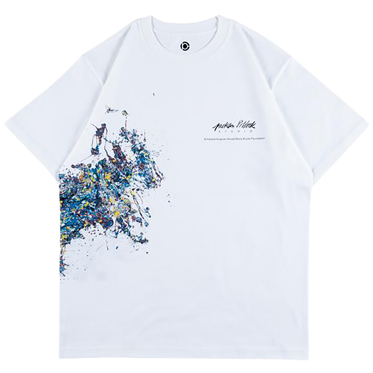 Jackson Pollock Studio(SPLASH) SERIES SIDE Splash TEE