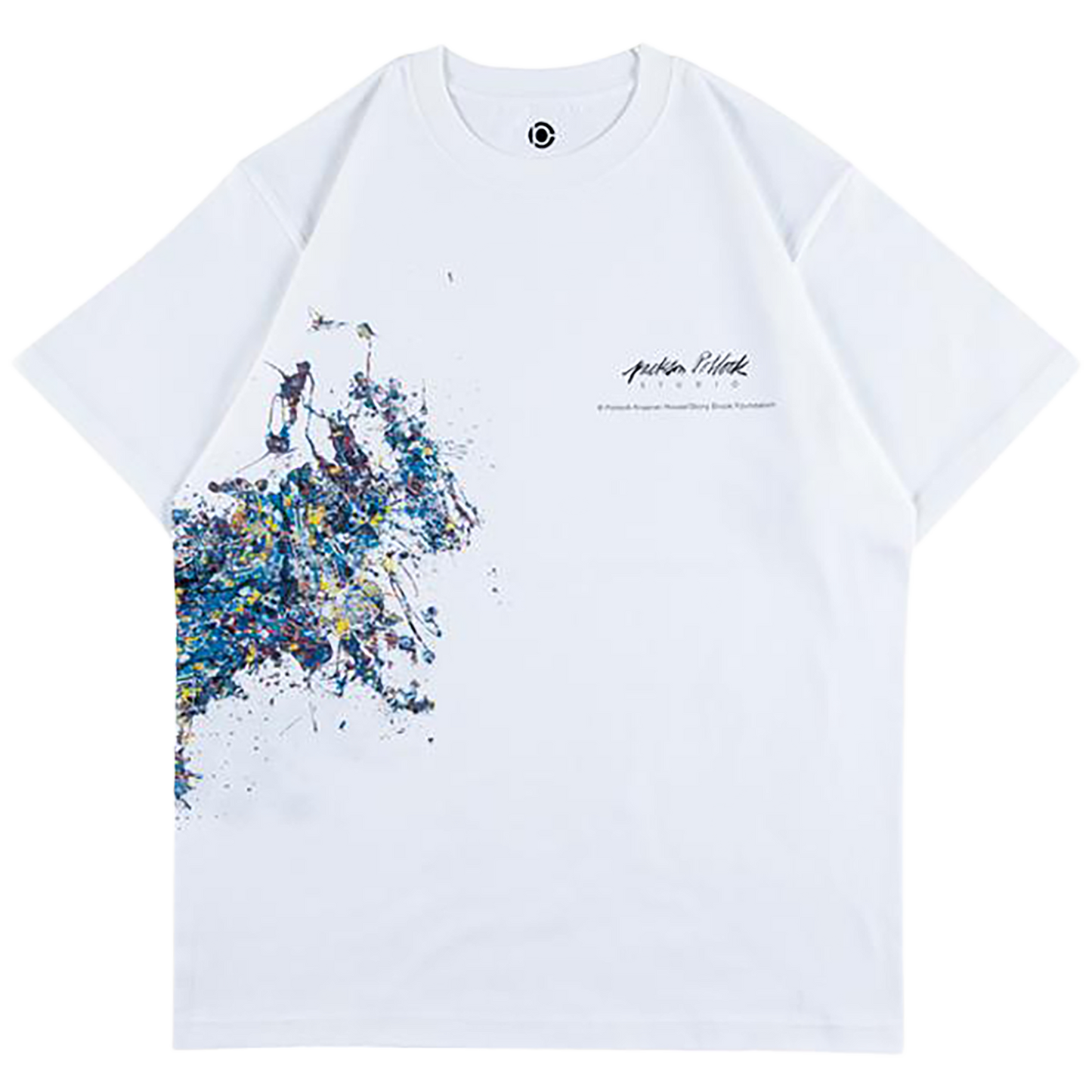 Jackson Pollock Studio(SPLASH) SERIES SIDE Splash TEE