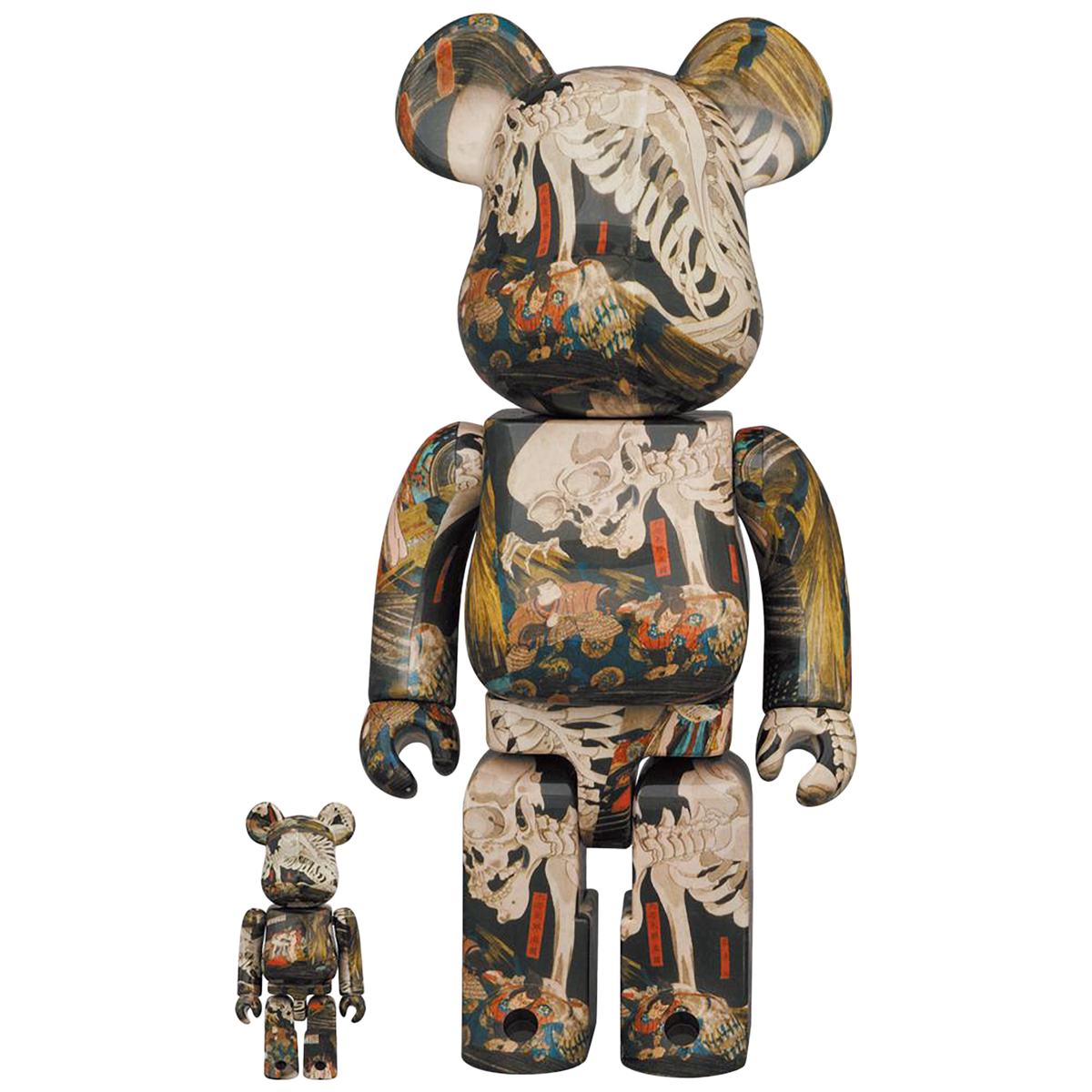 BE@RBRICK Utagawa Kuniyoshi "Soma's Kouchi Ura" 100% & 400%