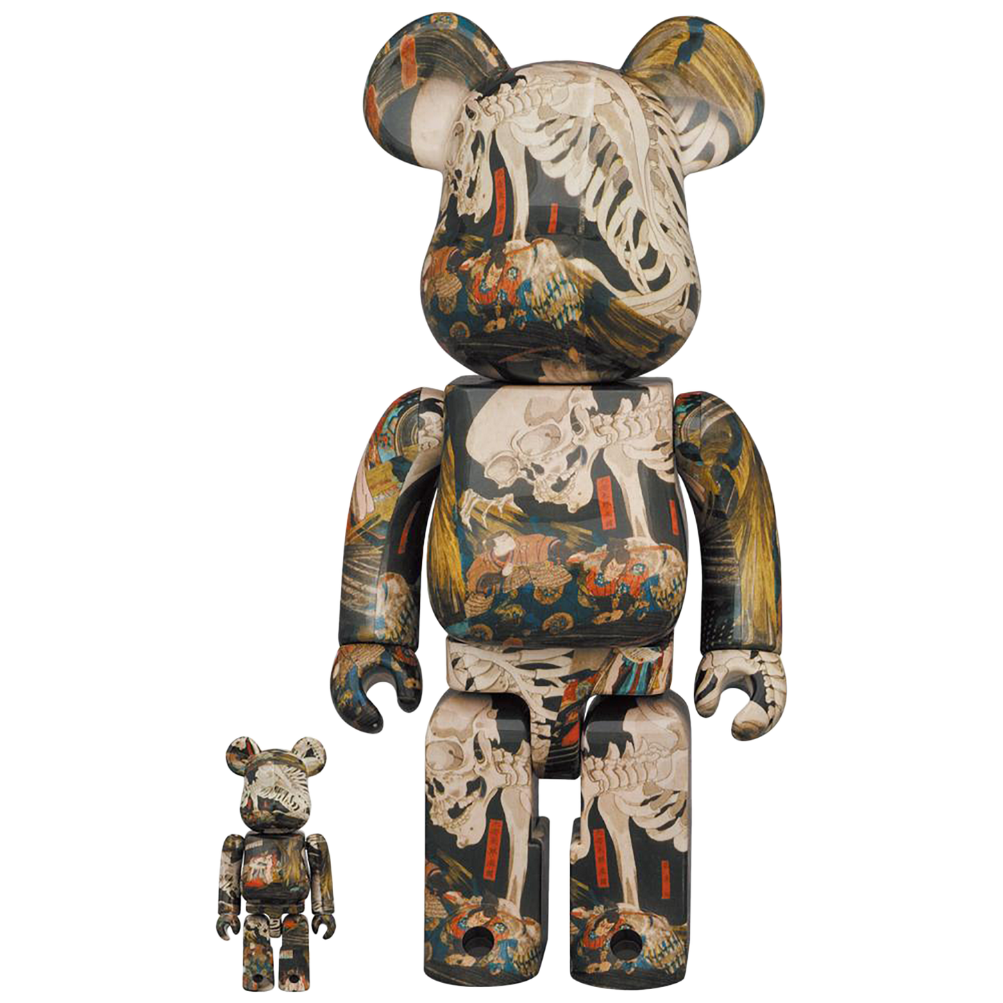 BE@RBRICK Utagawa Kuniyoshi "Soma's Kouchi Ura" 100% & 400%