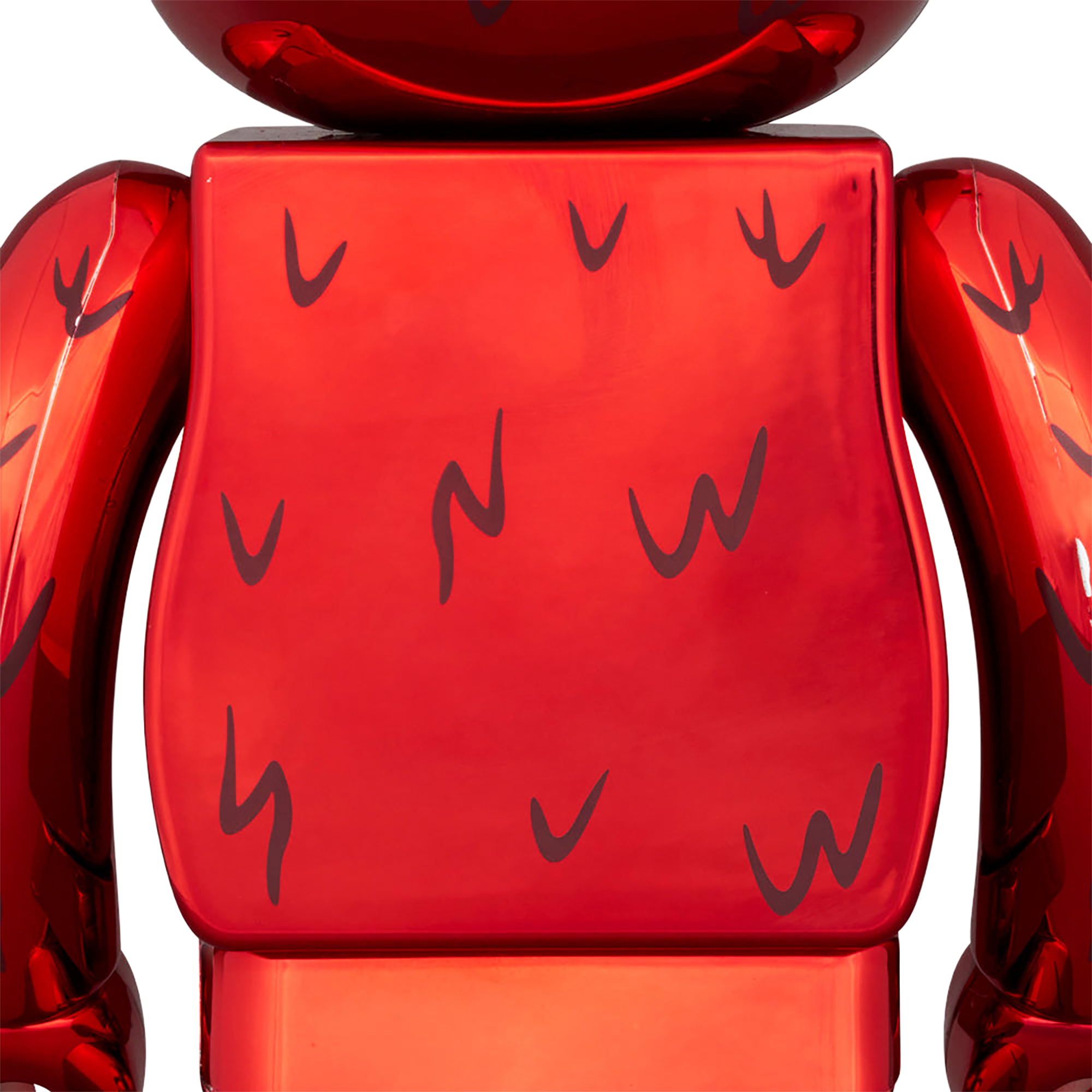 BE@RBRICK ELMO CHROME Ver. 100％ & 400％《Planned to be shipped in late October 2024 / Order period is until June 10》 
