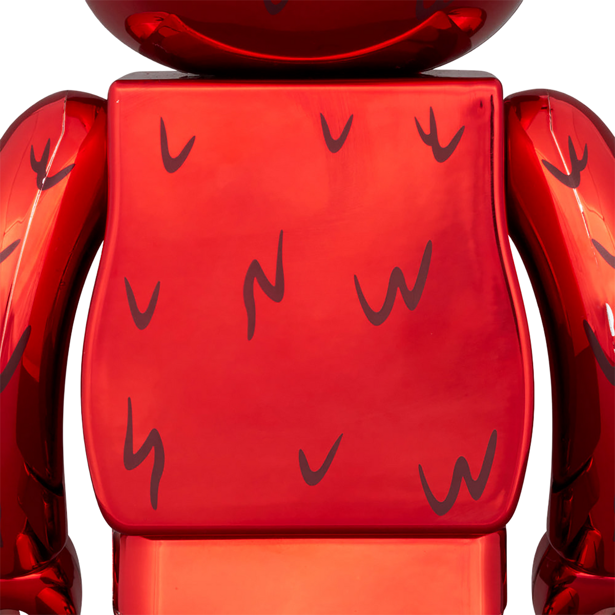 BE@RBRICK ELMO CHROME Ver. 100％ & 400％《Planned to be shipped in late October 2024 / Order period is until June 10》 
