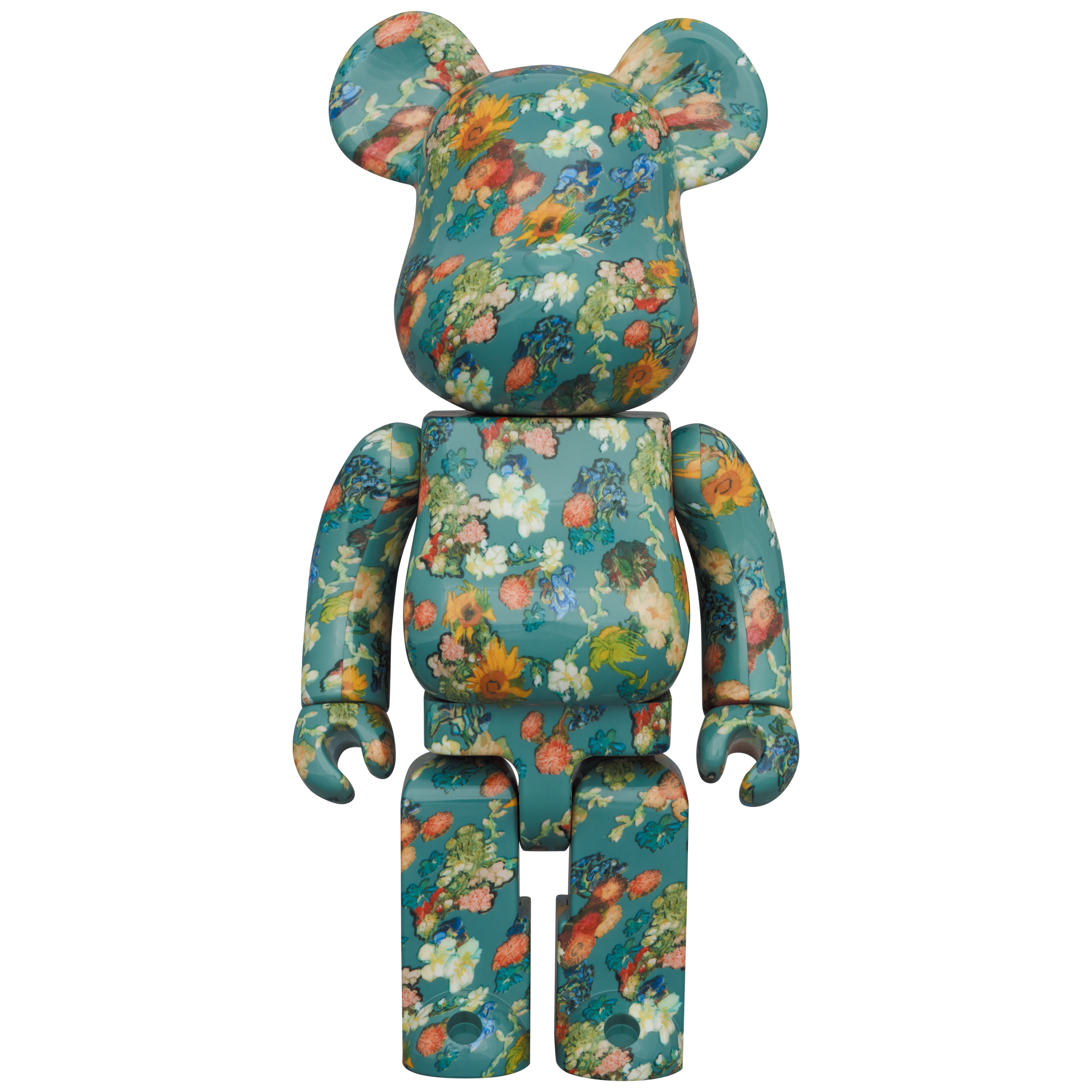 BE@RBRICK × Van Gogh Museum Floral Pattern 50th Anniversary Design Van Gogh Museum 100％ & 400％
