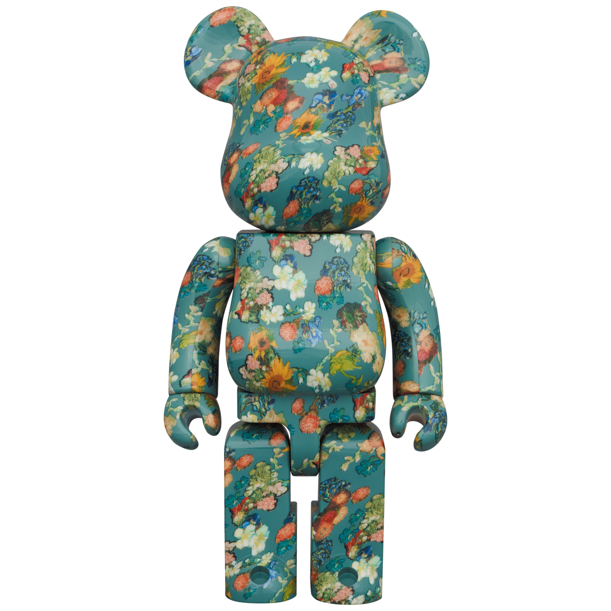 BE@RBRICK × Van Gogh Museum Floral Pattern 50th Anniversary Design