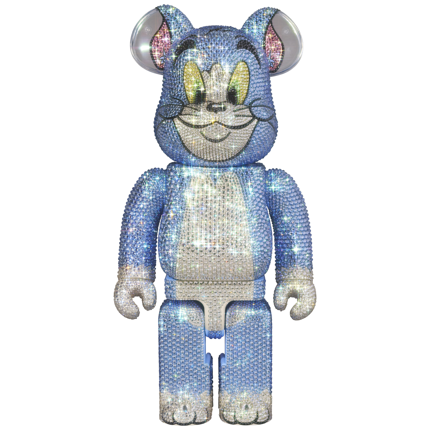 BE@RBRICK CRYSTAL DECORATE TOM (Classic Color) 400％ (TOM AND JERRY)《Planned to be shipped in late April 2025》