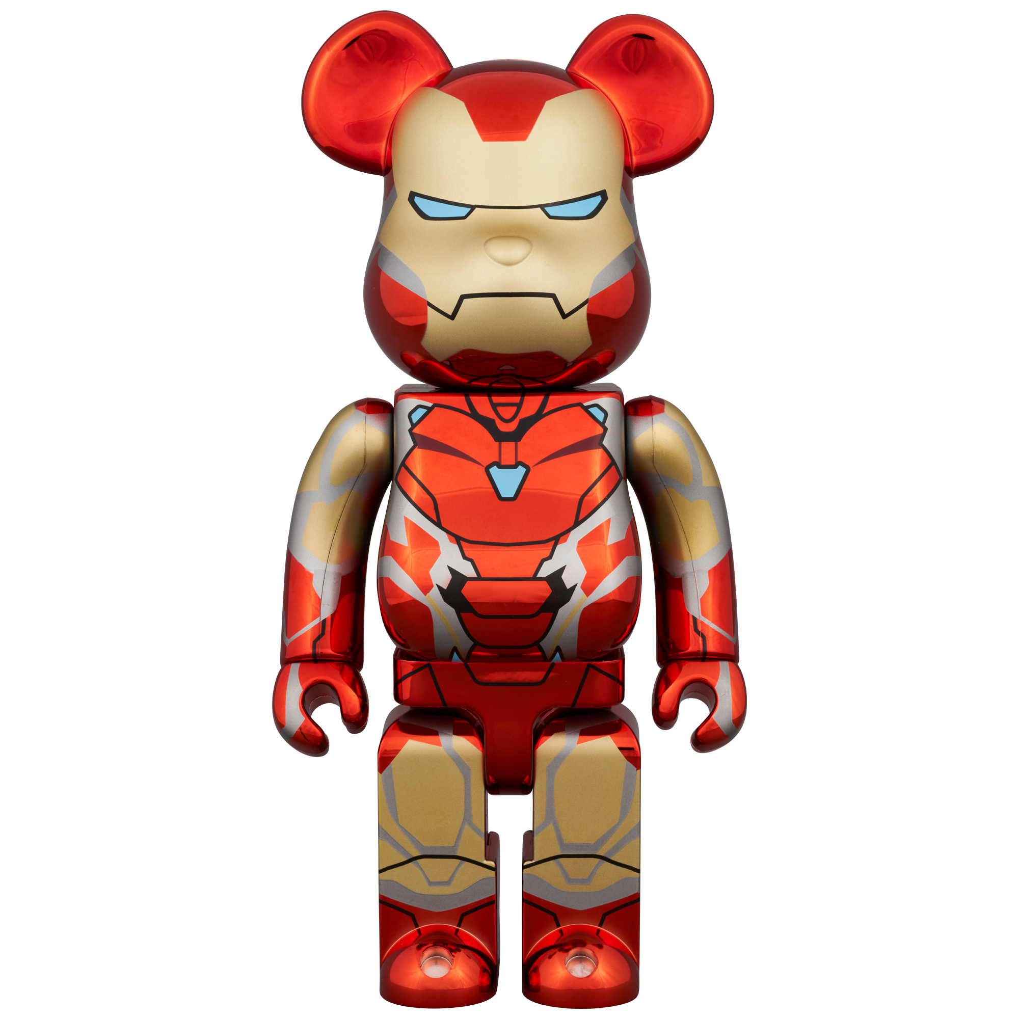 BE@RBRICK IRON MAN MARK85 CHROME Ver. 1000％