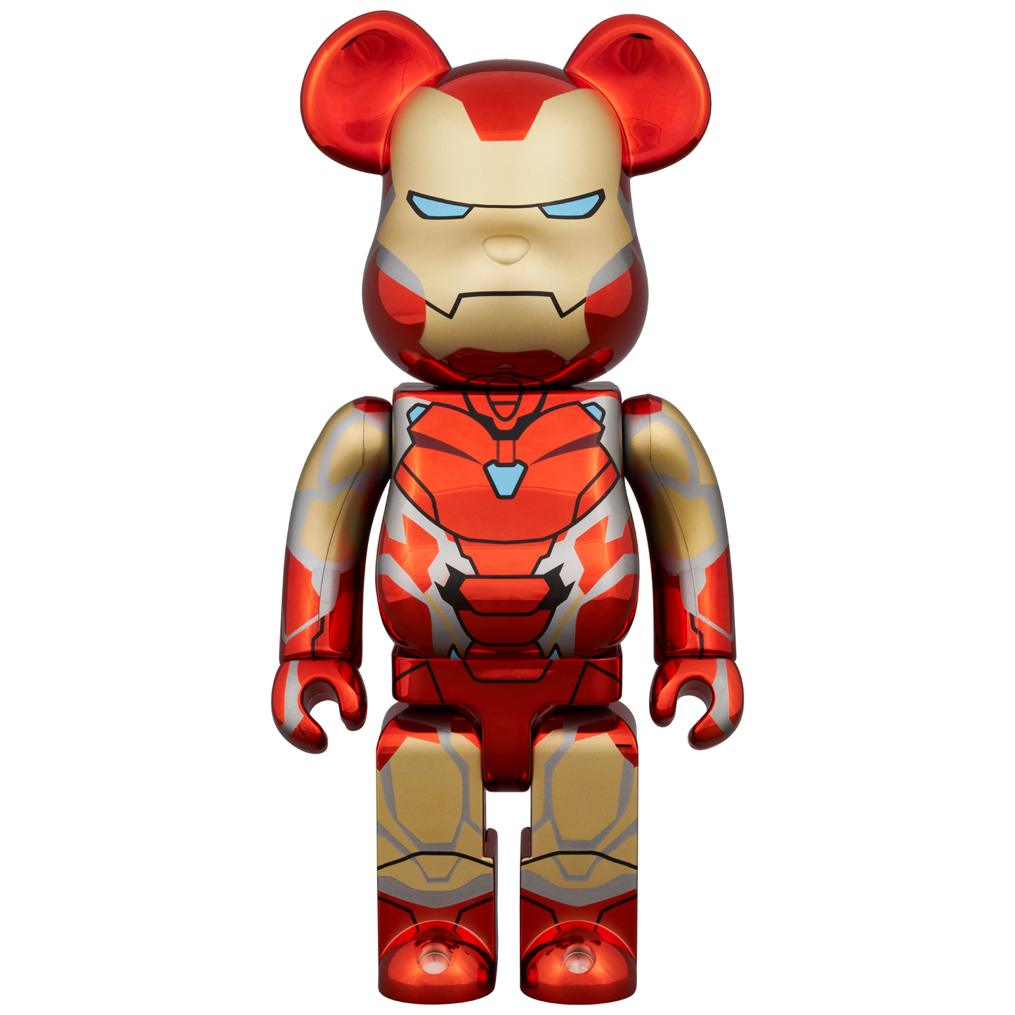 BE@RBRICK IRON MAN MARK85 CHROME Ver. 1000％