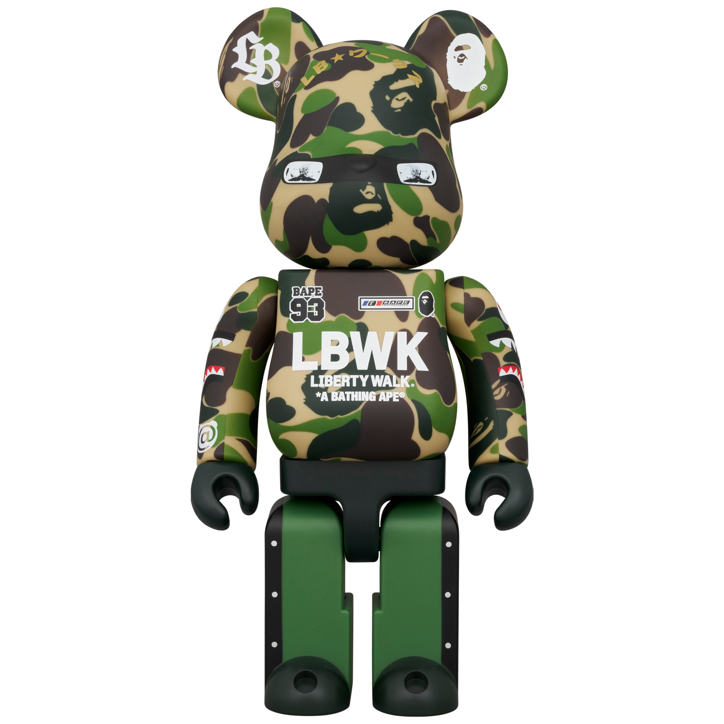 BE@RBRICK LBWK × BAPE(R)  100％ & 400％