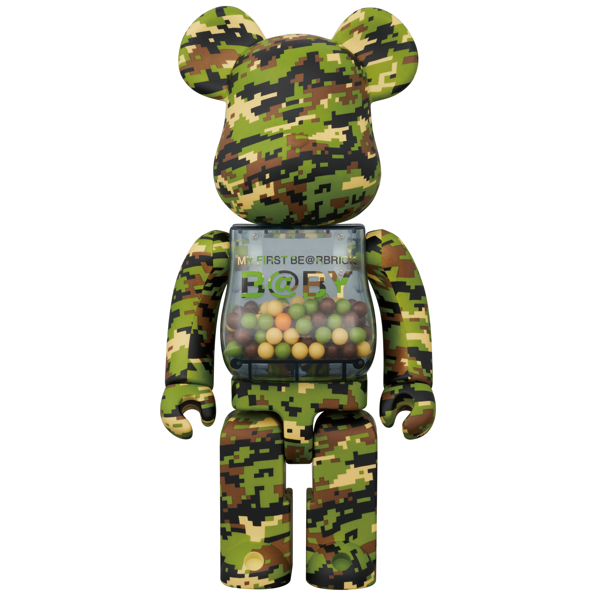 MY FIRST BE@RBRICK B@BY DIGITAL CAMO Ver. 100％ & 400％