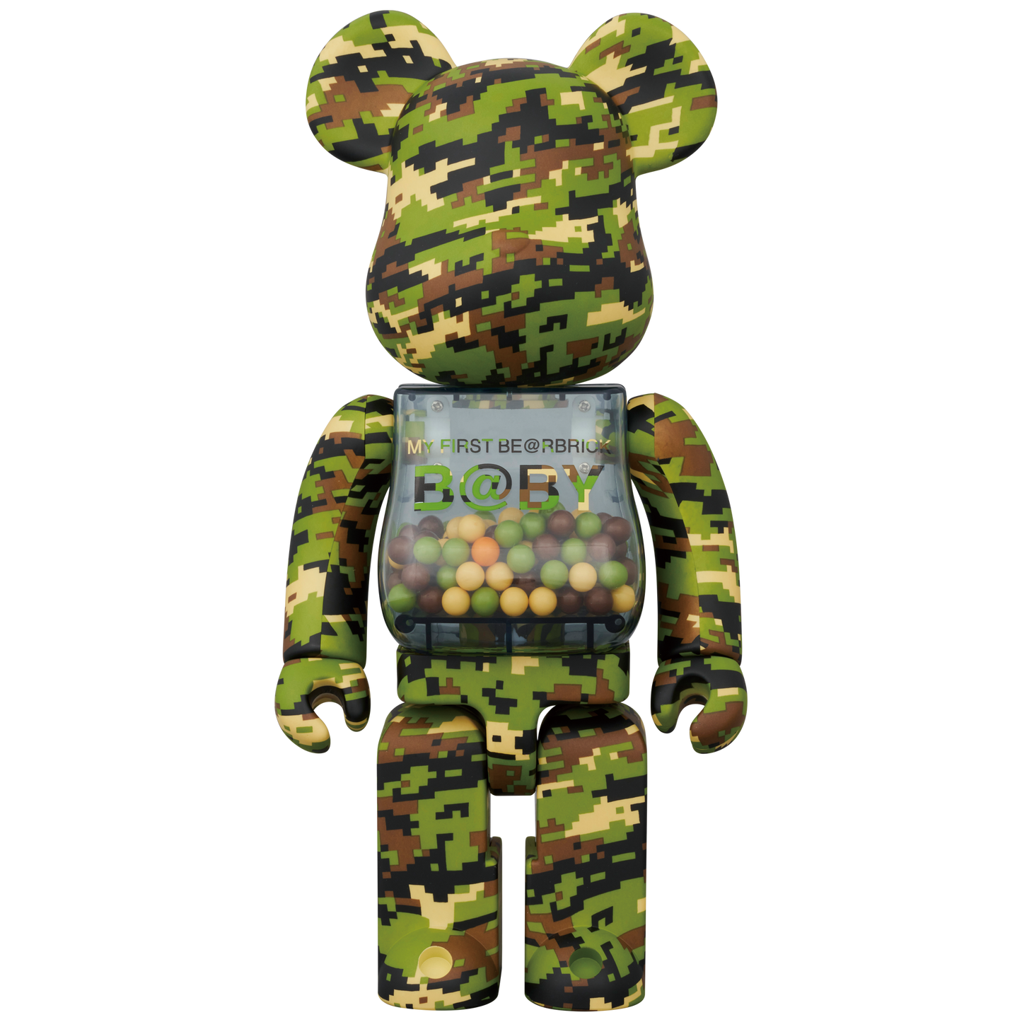 MY FIRST BE@RBRICK B@BY DIGITAL CAMO Ver. 100％ & 400％