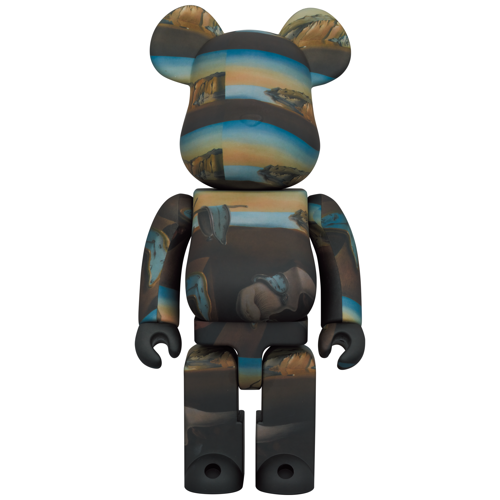 BE@RBRICK Salvador Dali THE PERSISTENCE OF MEMORY 100％ & 400％