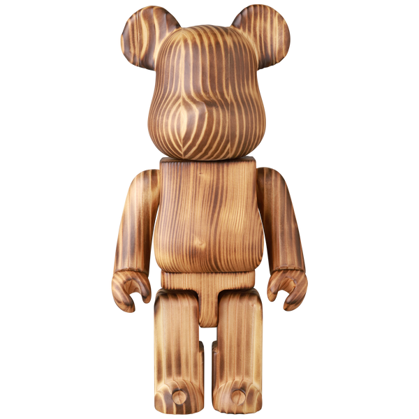 BE@RBRICK カリモク BURN WOOD 400％ | MEDICOM TOY OFFICIAL STORE