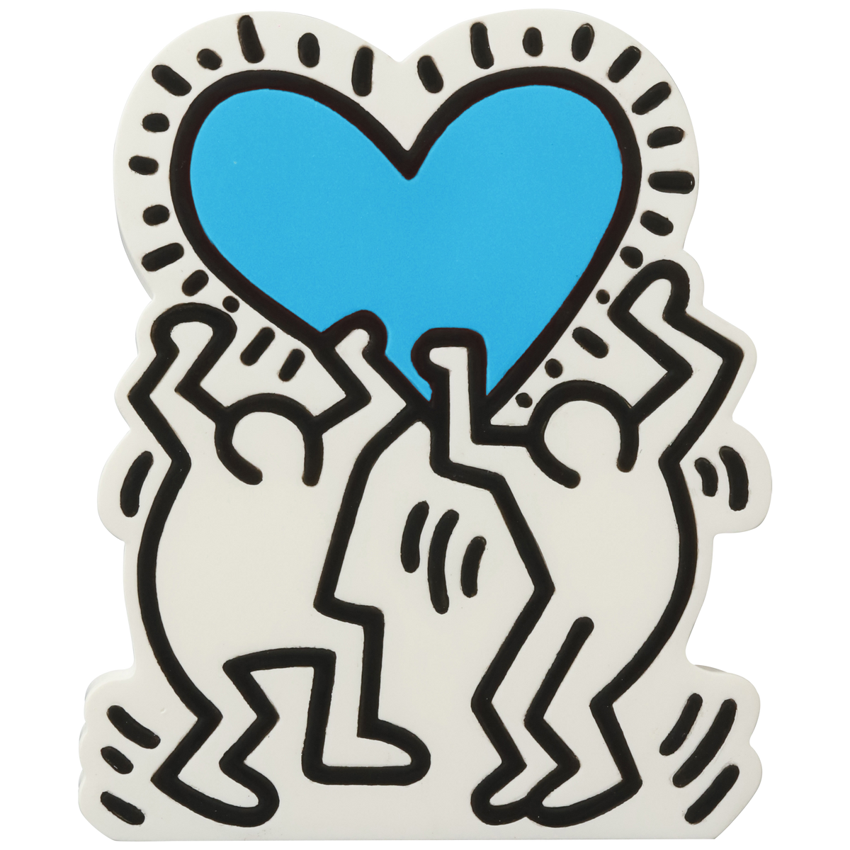 MINI VCD KEITH HARING #3 Skateboarder / With Heart / Barking Dog / Flying Devil / Radiant Baby / Andy Mouse / Three Eyed Smiling Face
