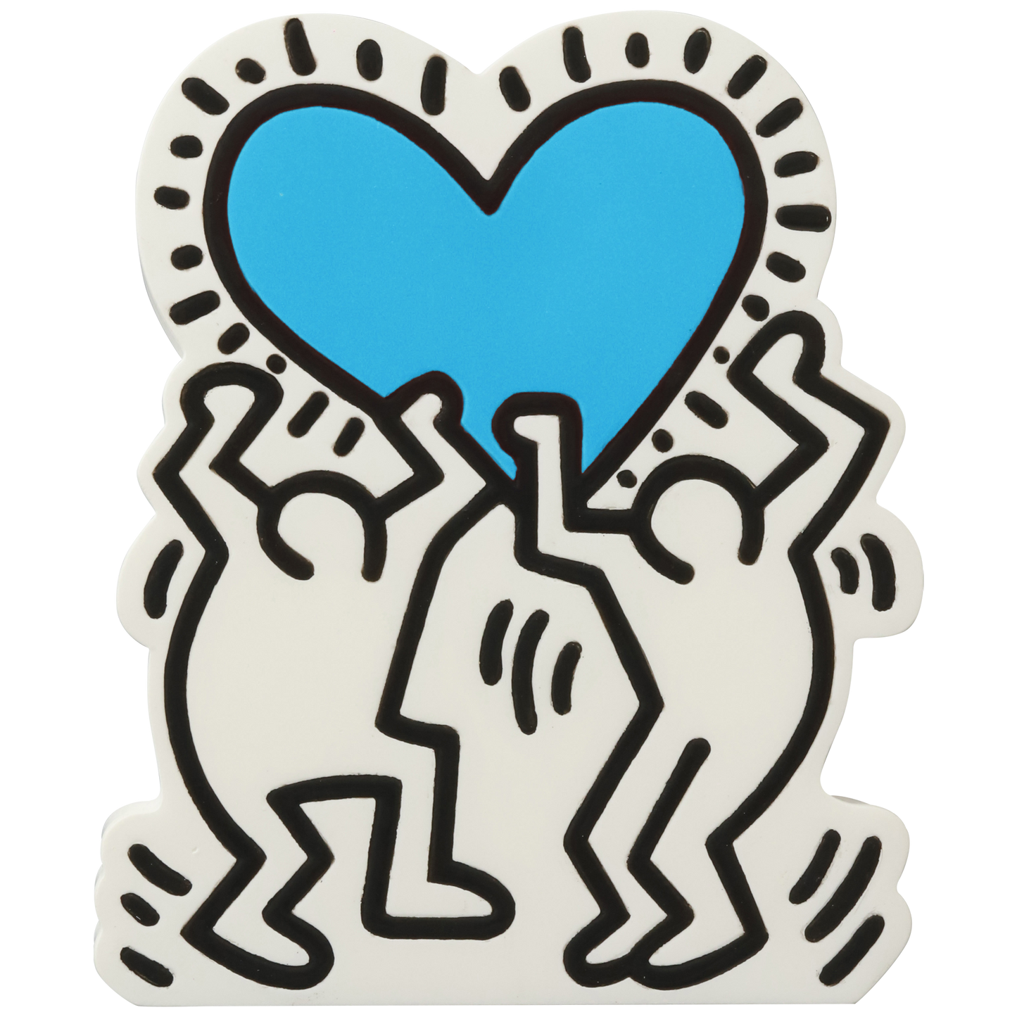 MINI VCD KEITH HARING #3 Skateboarder / With Heart / Barking Dog / Flying Devil / Radiant Baby / Andy Mouse / Three Eyed Smiling Face
