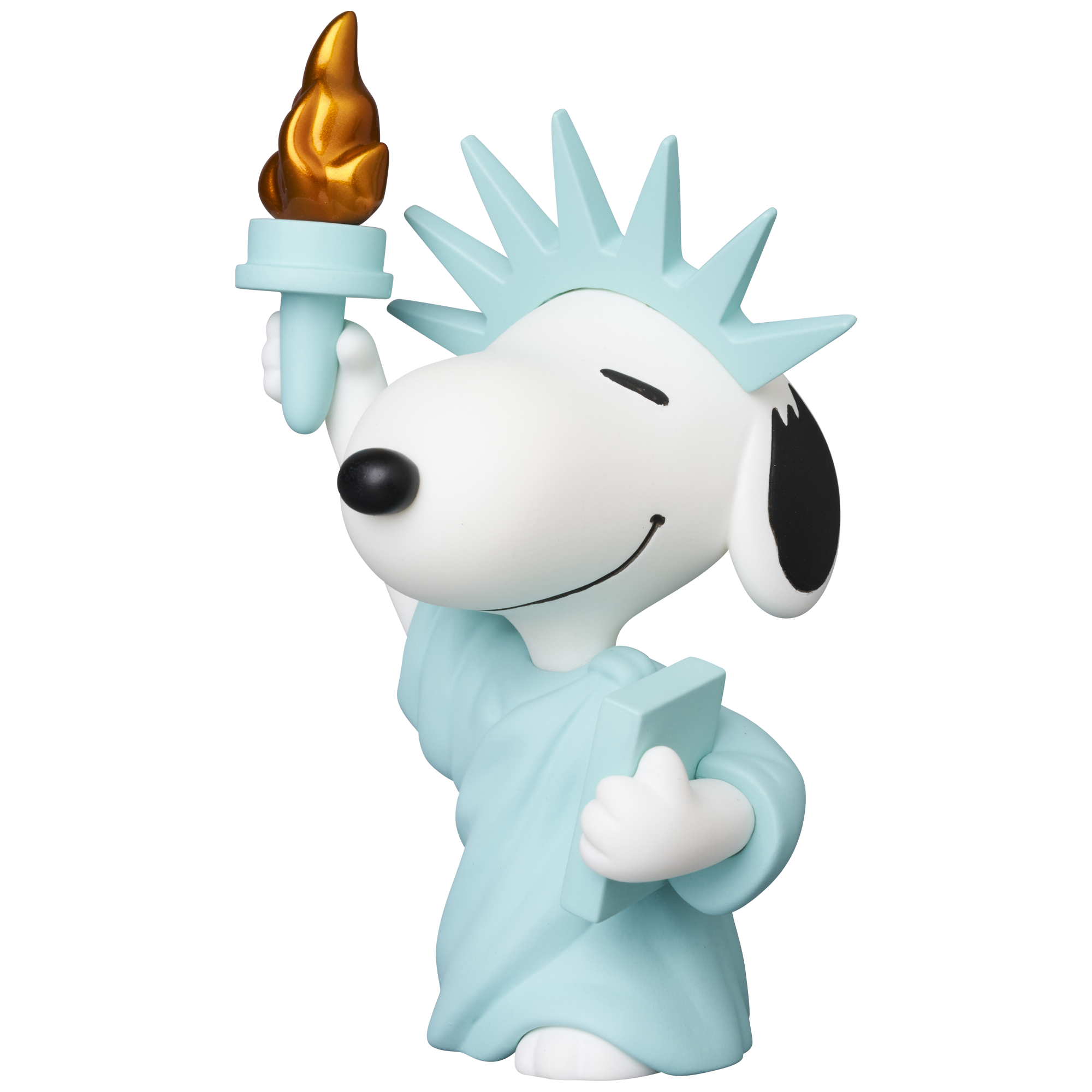 UDF PEANUTS SERIES 17 STATUE OF LIBERTY SNOOPY
