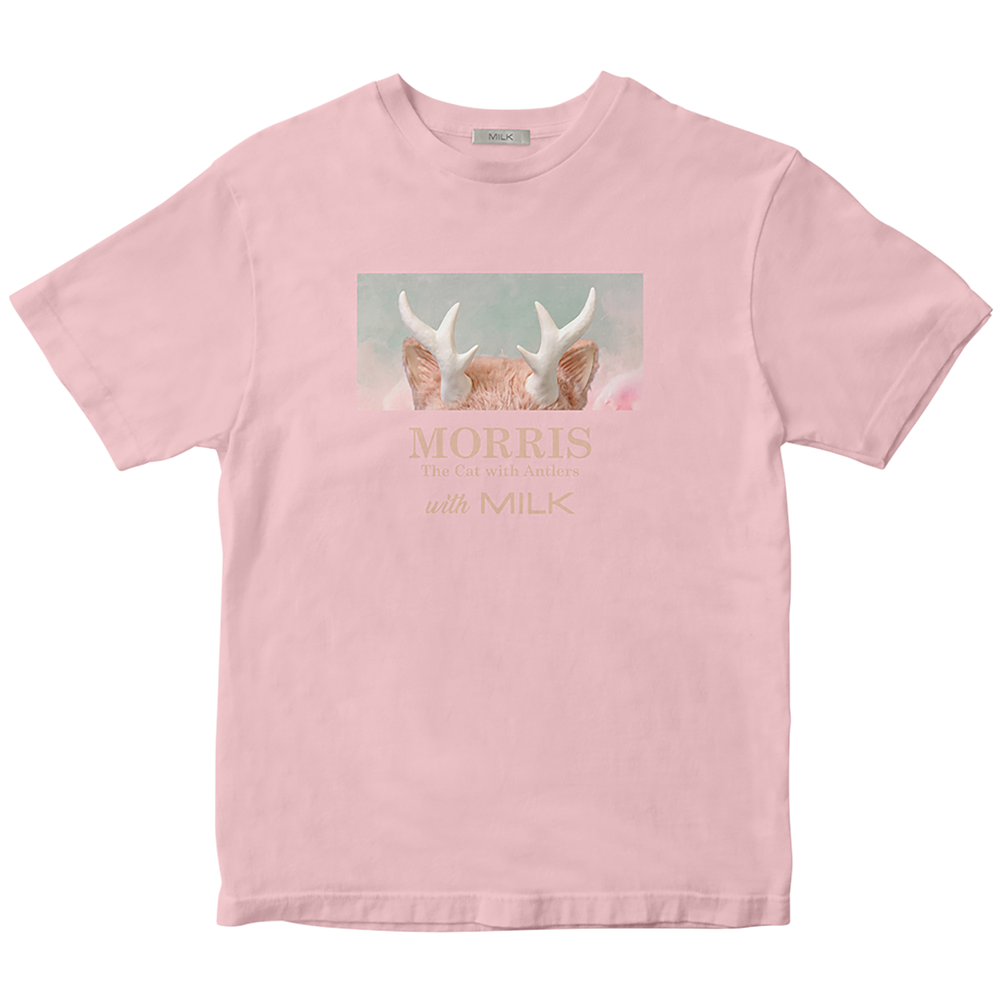MORRIS×MILK T-shirt《Planned to be shipped in late Sep. 2021》