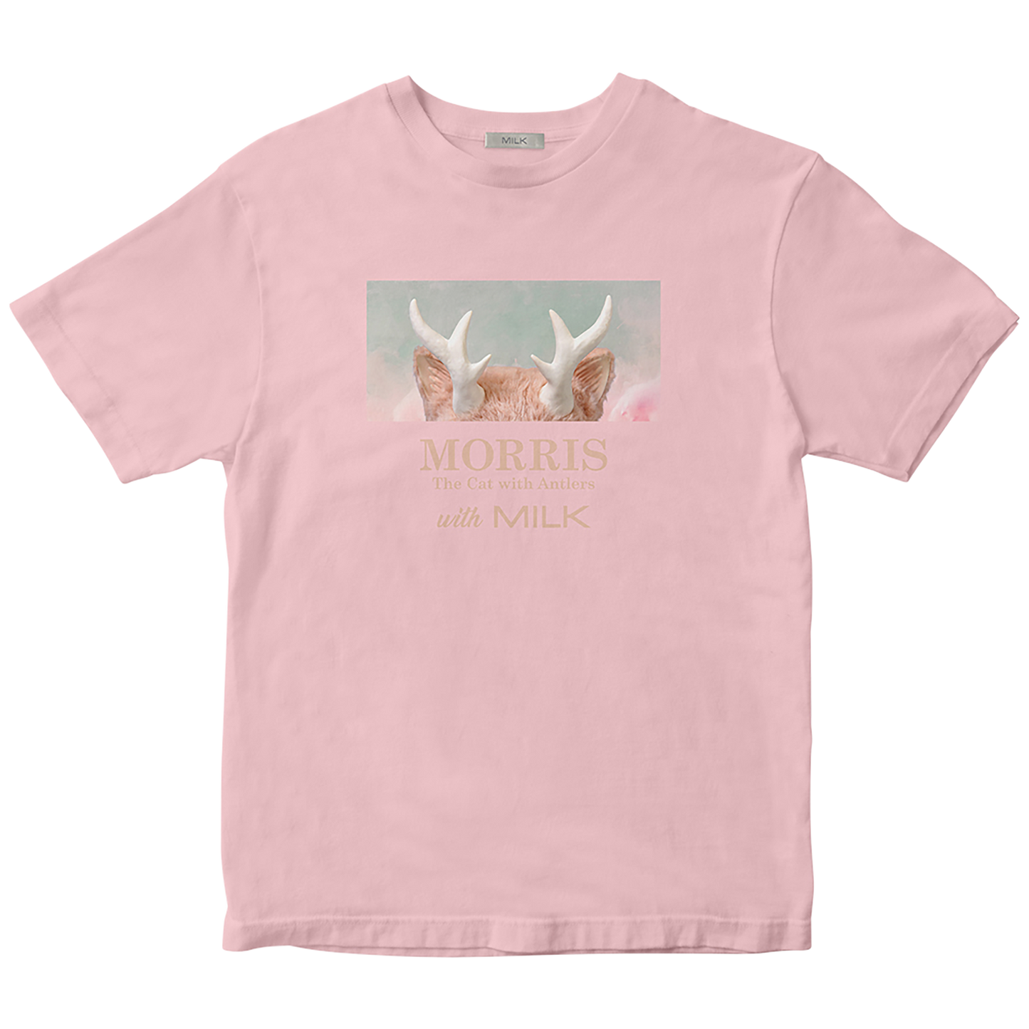 MORRIS×MILK T-shirt《Planned to be shipped in late Sep. 2021》