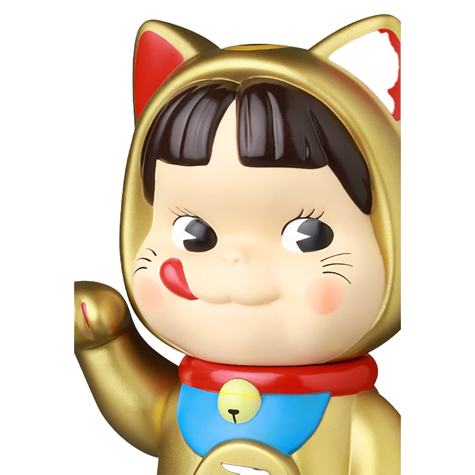 不二家ソフビコレクション 招き猫ペコちゃん(金塗装) | MEDICOM TOY 不二家ソフビコレクション 招き猫ペコちゃん(金塗装) | MEDICOM TOY