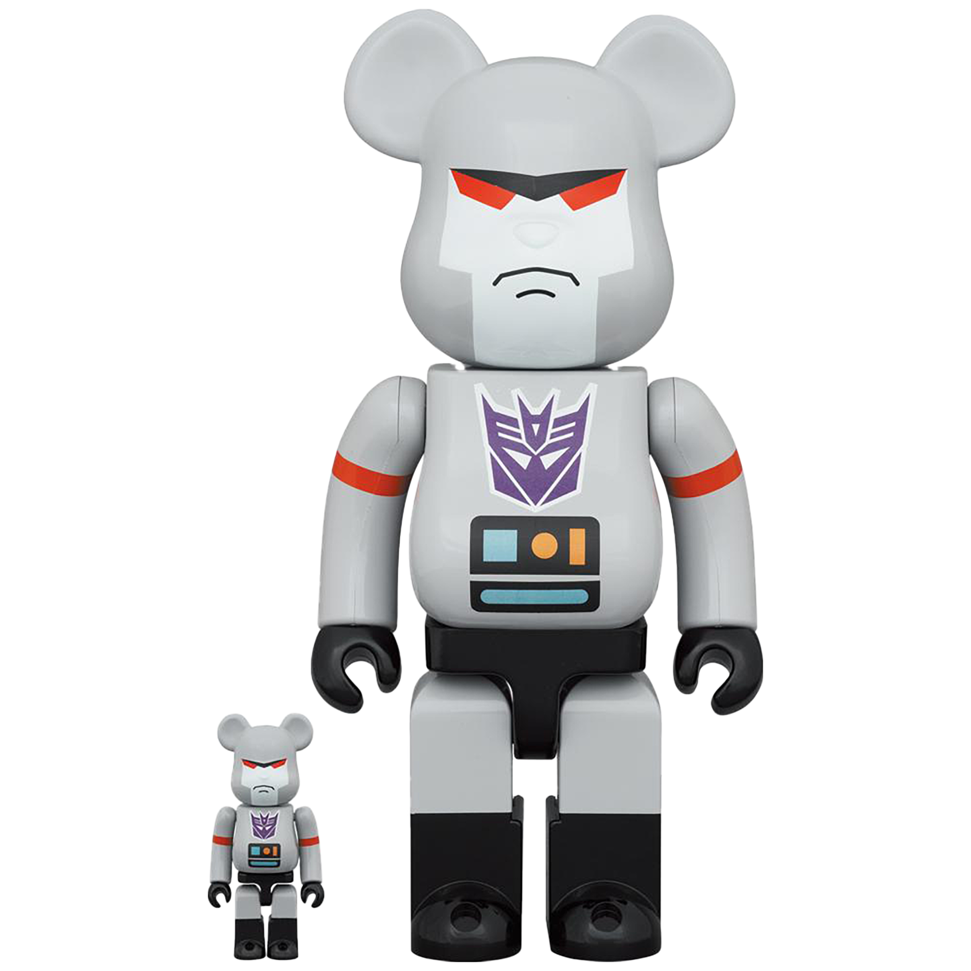 BE@RBRICK 威震天 100% 和 400%
